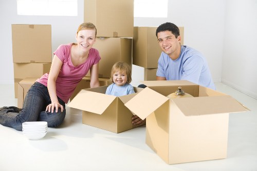 Professional packing services for a Brompton home move