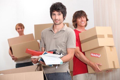 Complaint escalation and record review in a moving office