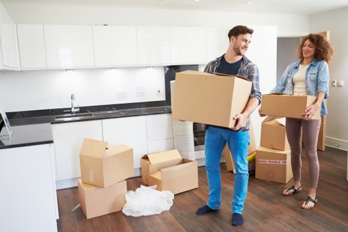 Moving van service for Brompton residential and business relocations