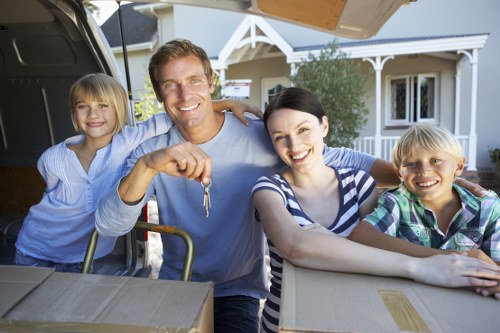 Residential moving support in Brompton with careful lifting