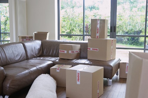 Collection of bedroom furniture from a Brompton home with stairs